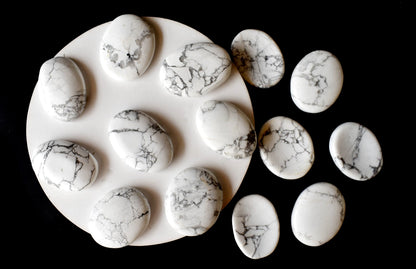 Howlite Pocket Stones (Inspiration and Truth)  DestGlow