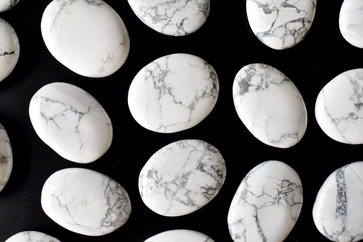 Howlite Pocket Stones (Inspiration and Truth)  DestGlow