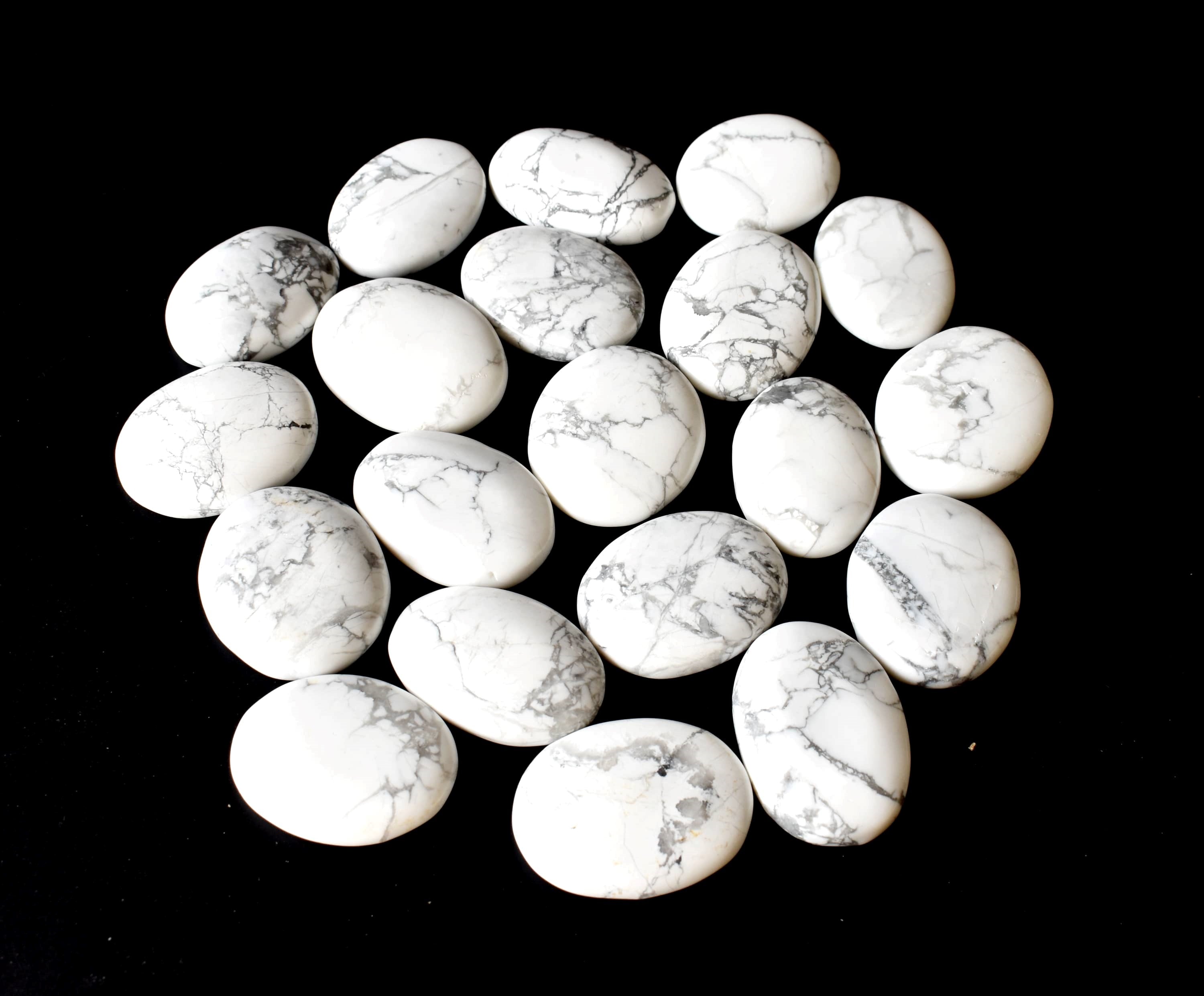 Howlite Pocket Stones (Inspiration and Truth)  DestGlow