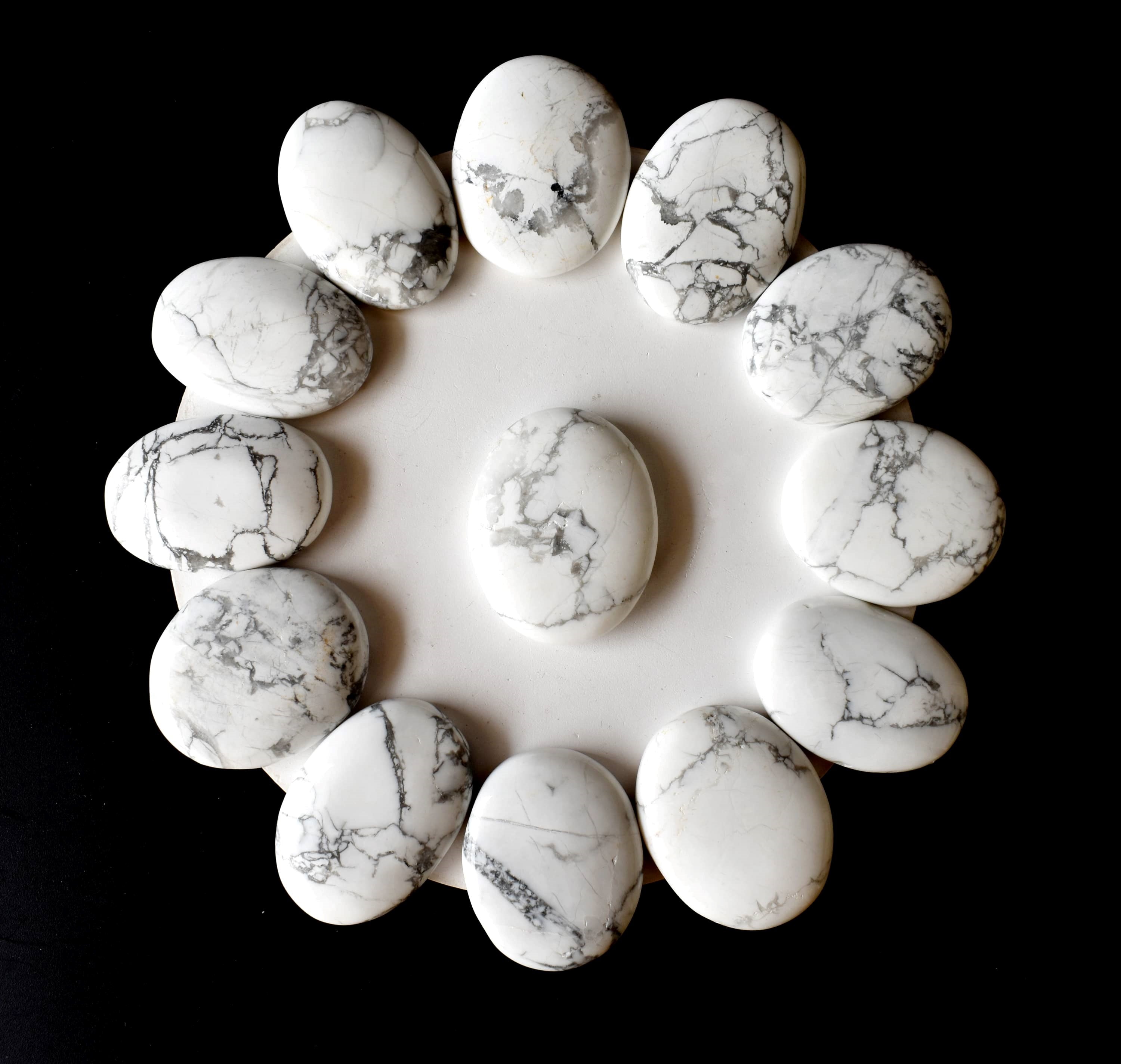 Howlite Pocket Stones (Inspiration and Truth)  DestGlow