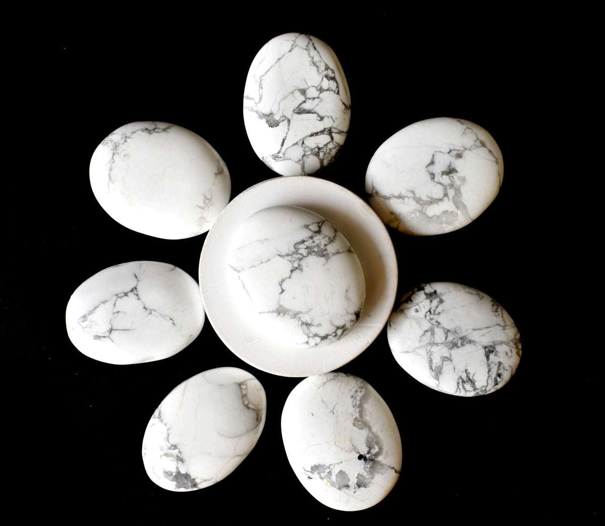 Howlite Pocket Stones (Inspiration and Truth)  DestGlow