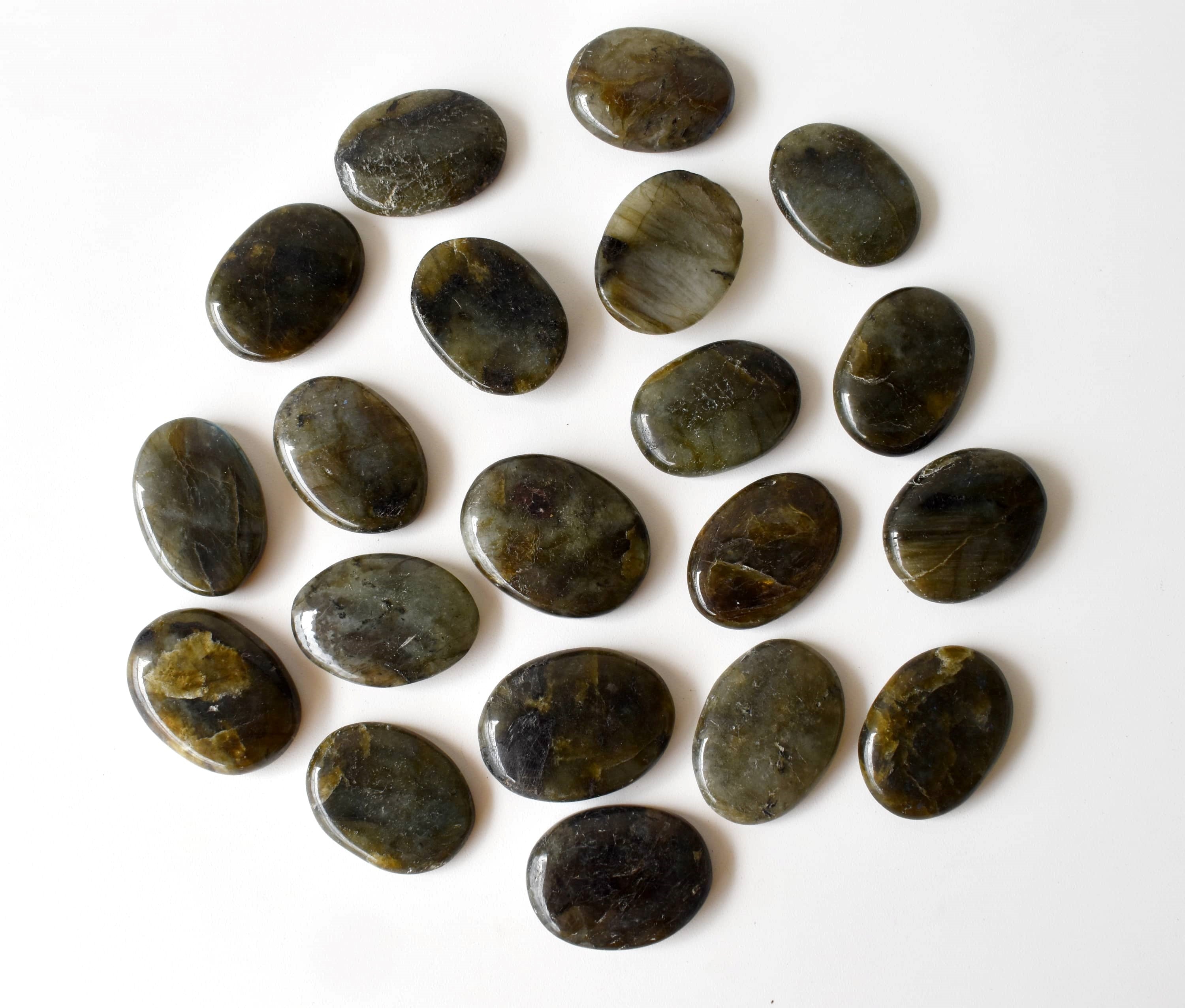 Labradorite Pocket Stones (Synchronicity and Protection)  DestGlow