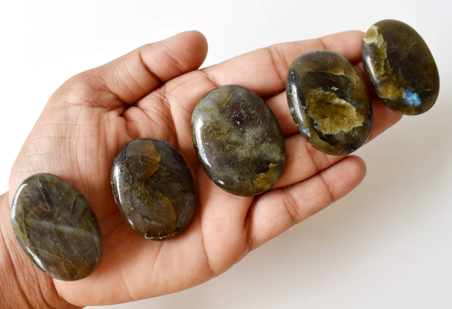 Labradorite Pocket Stones (Synchronicity and Protection)  DestGlow
