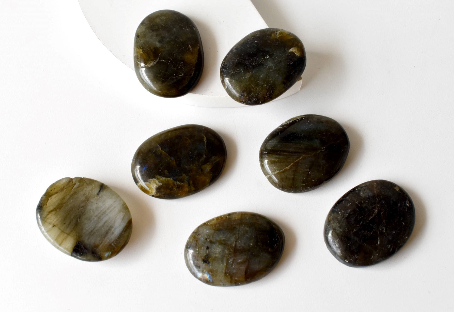 Labradorite Pocket Stones (Synchronicity and Protection)  DestGlow