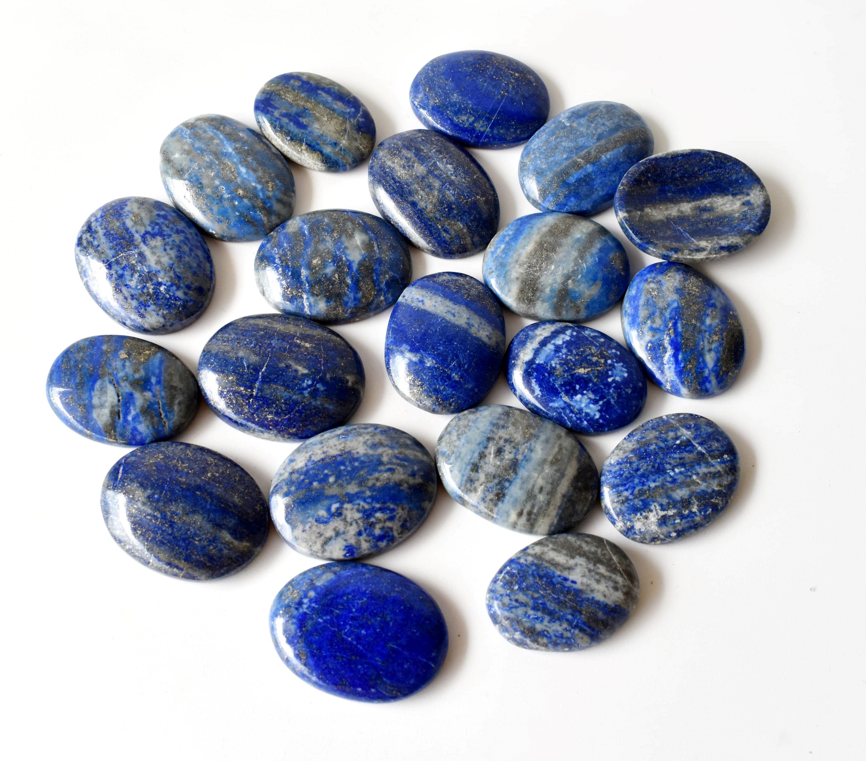 Lapis Lazuli Pocket Stones (Grounding and Protection)  DestGlow