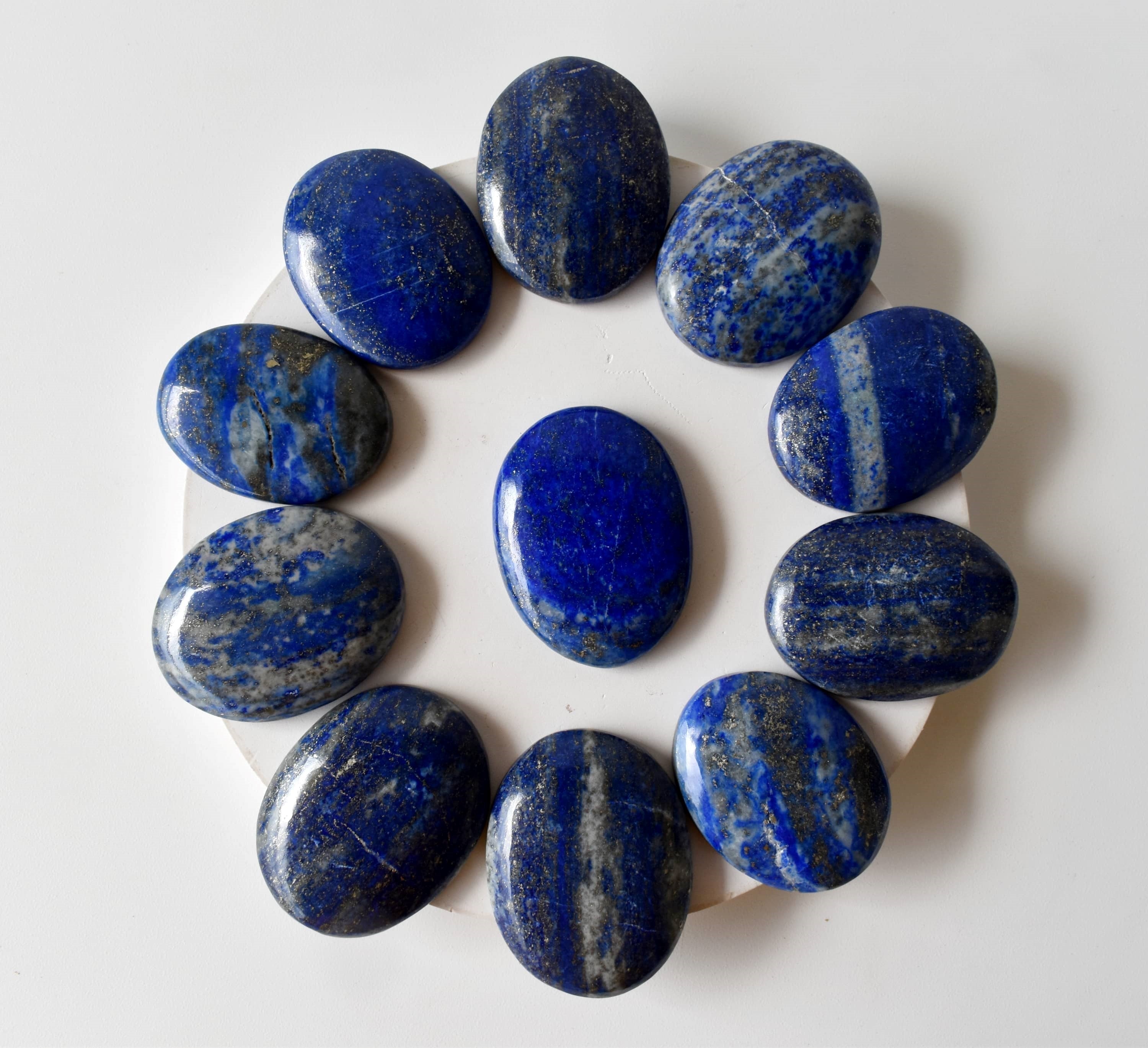 Lapis Lazuli Pocket Stones (Grounding and Protection)  DestGlow