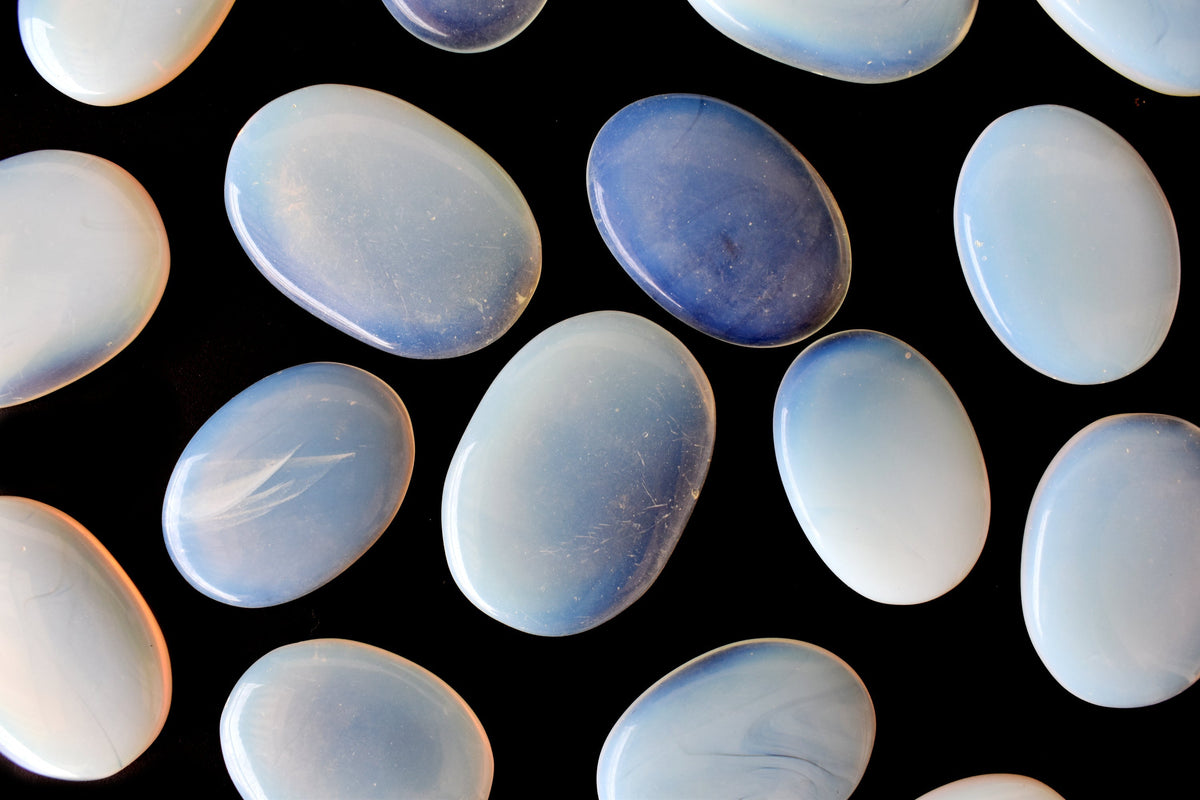 Opal Pocket Stones (happiness and Emotional Stability)  DestGlow