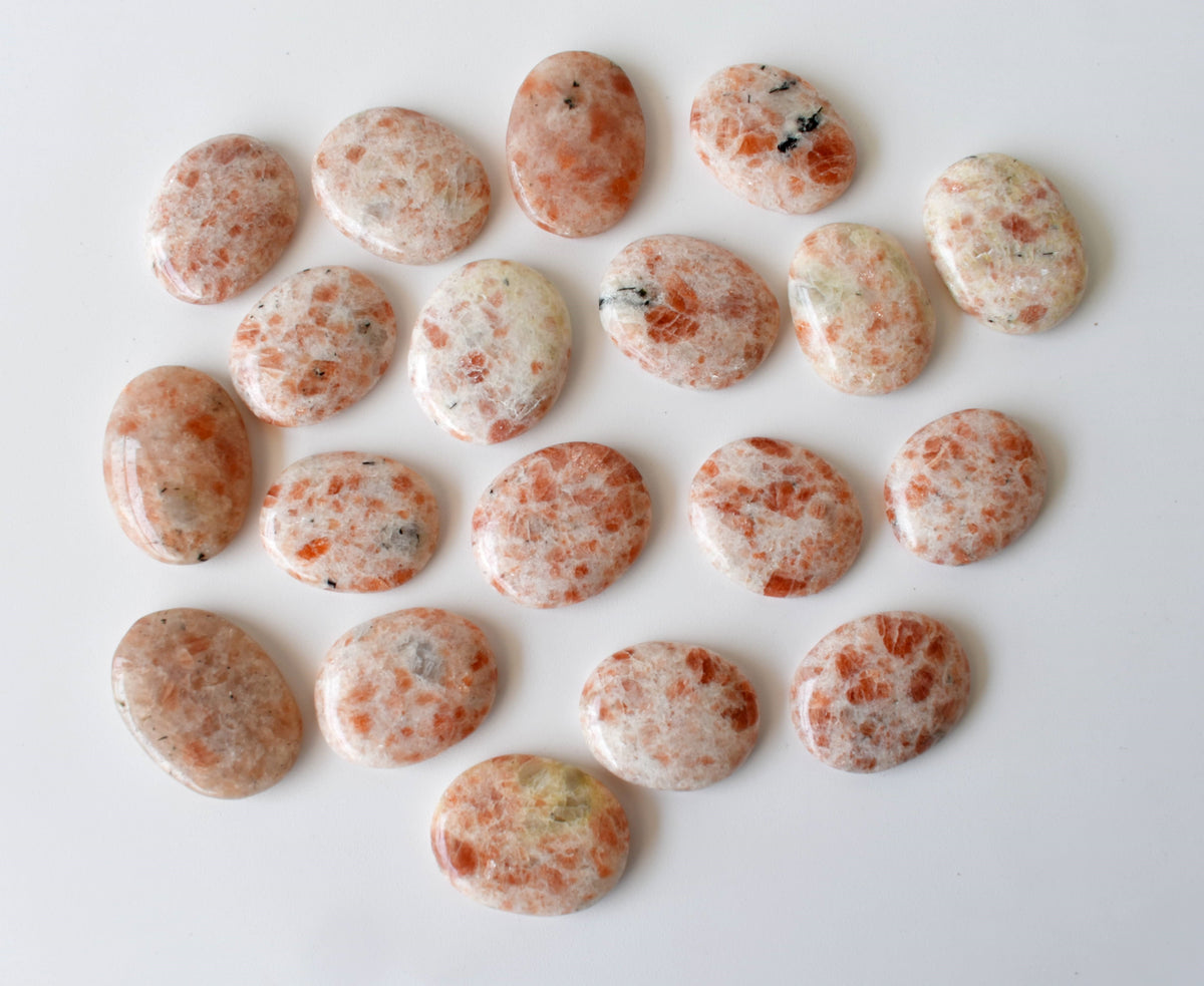 Sunstone Pocket Stones (Protection and Transformation )  DestGlow