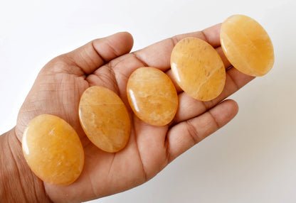 Yellow Aventurine Pocket Stones (Strength and Intuition )  DestGlow