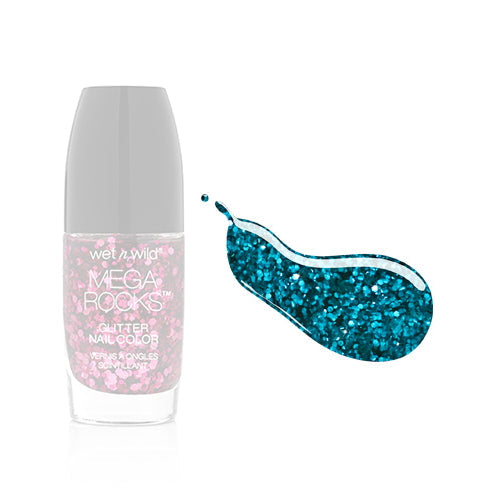 WET N WILD Megarocks Glitter Nail Color 
