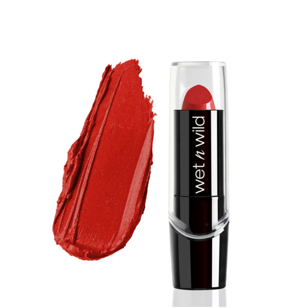 WET N WILD Silk Finish Lipstick - Raging Red - DestGlow