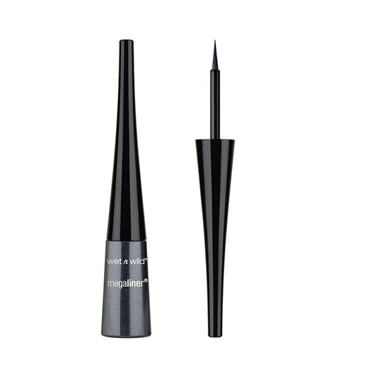 WET N WILD MegaLiner Liquid Eyeliner - Black - DestGlow