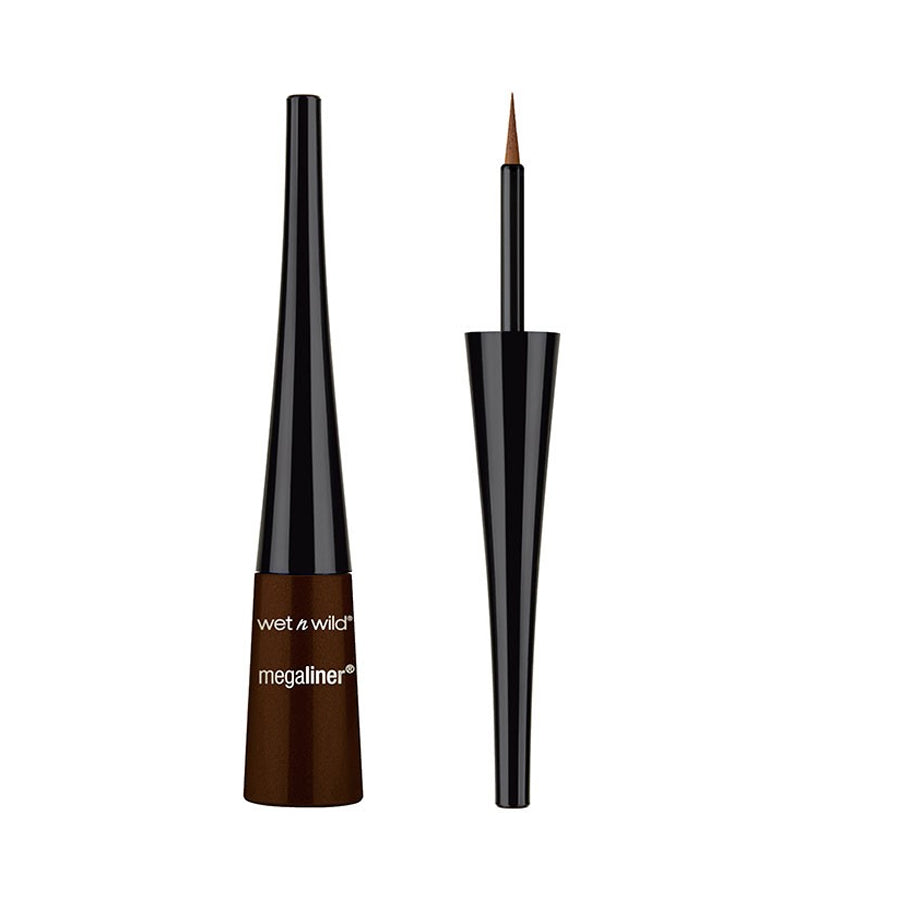 WET N WILD MegaLiner Liquid Eyeliner - Dark Brown - DestGlow
