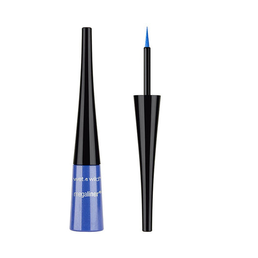 WET N WILD MegaLiner Liquid Eyeliner - Voltage Blue - DestGlow