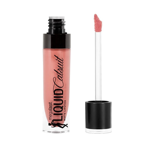 WET N WILD MegaLast Liquid Catsuit Matte Lipstick - Nudist Peach - DestGlow