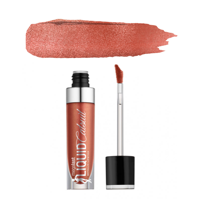 WET N WILD Megalast Liquid Catsuit Metallic Lipstick - Bali In Love - DestGlow
