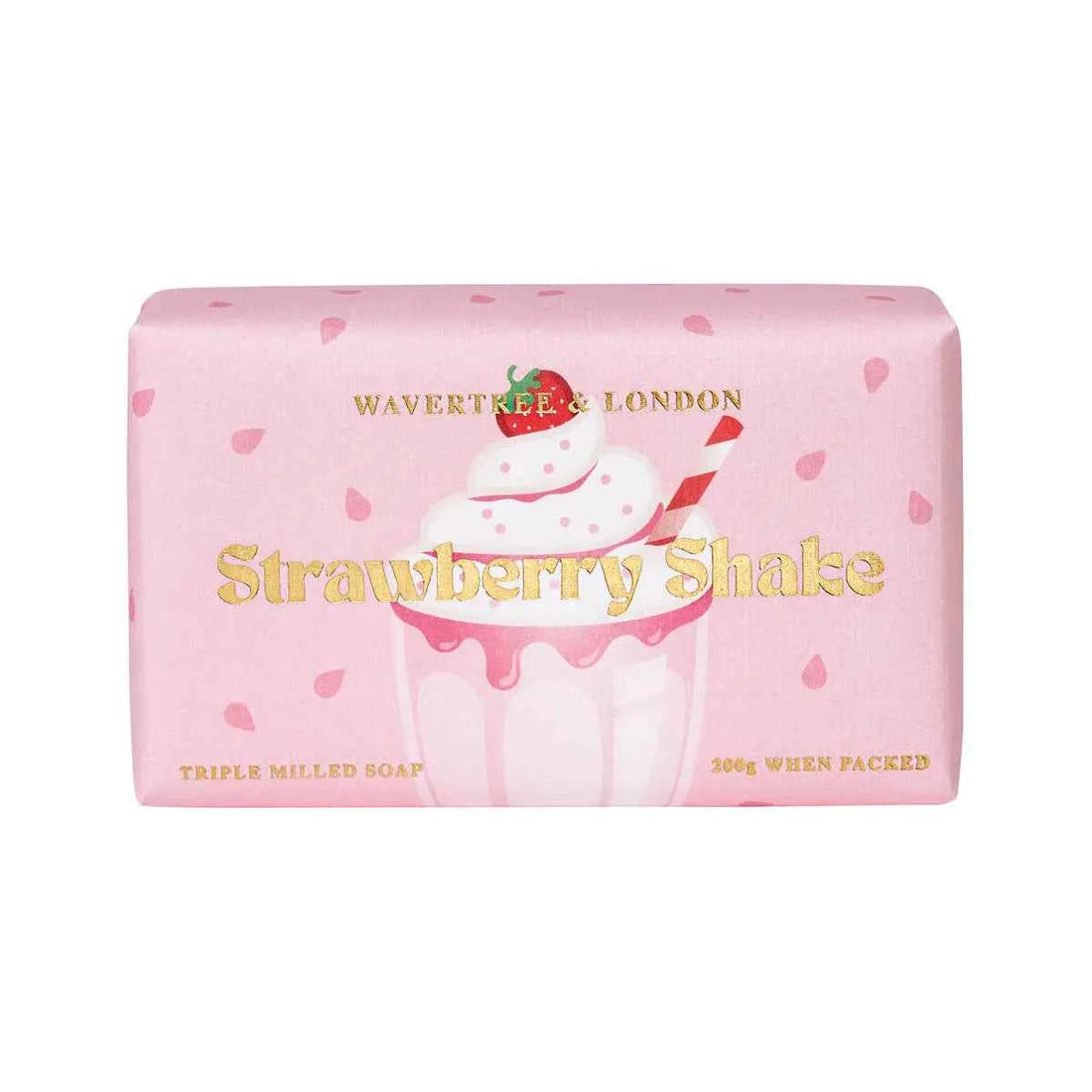 Wavertree &amp; London Strawberry Shake Soap Bar 7 Oz
