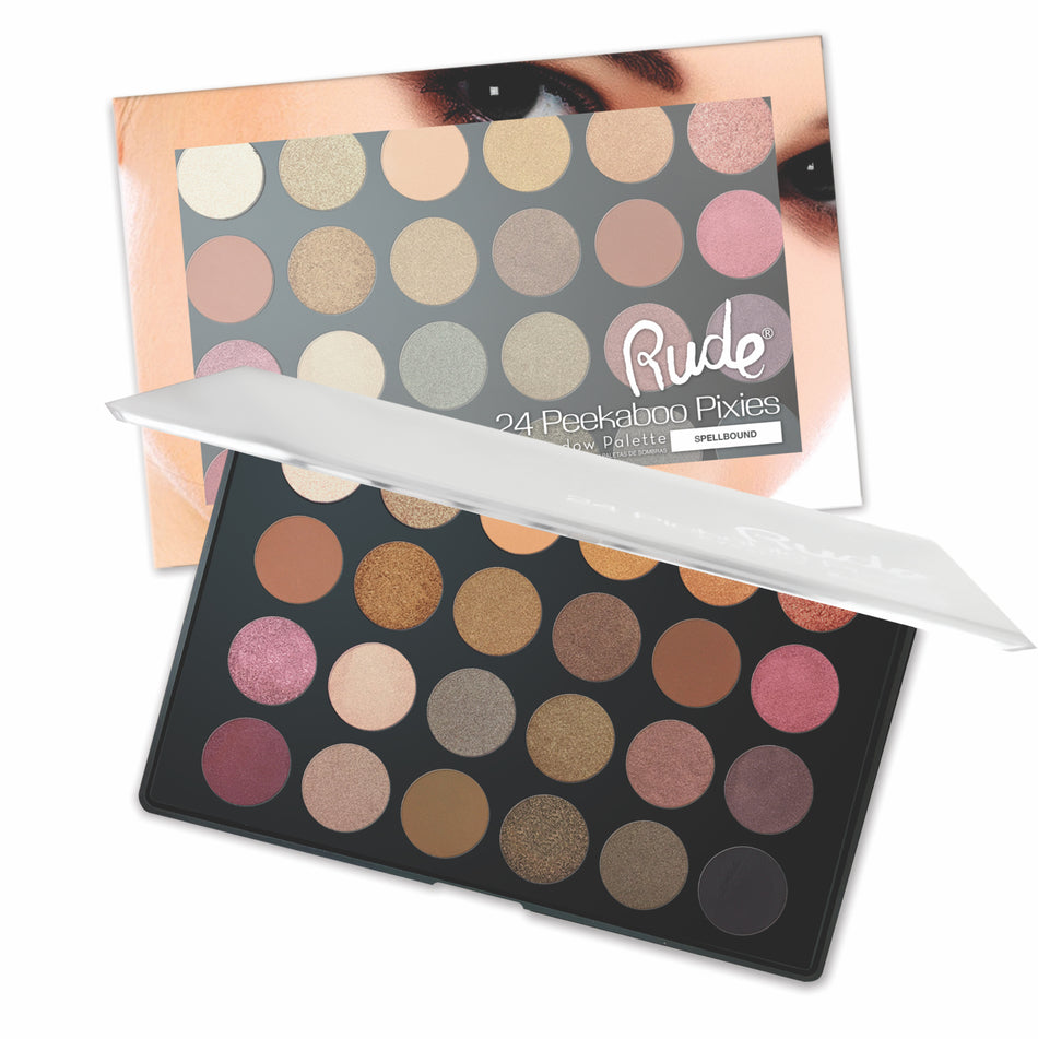 RUDE Peekaboo Pixies 24 Eyeshadow Palette - Spellbound - DestGlow