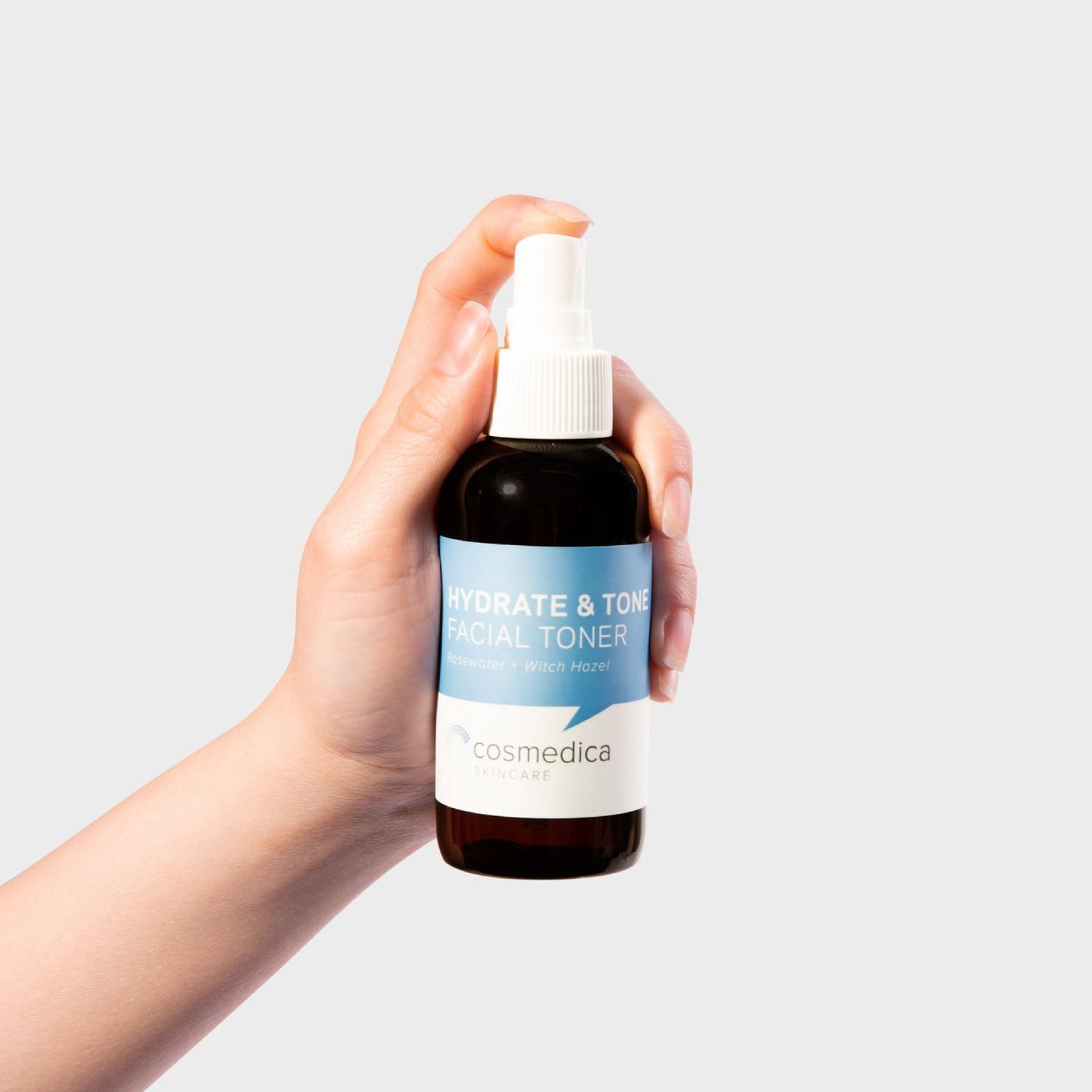 Hydrate &amp; Tone Rosewater Witch Hazel Face Toner by Cosmedica Skincare