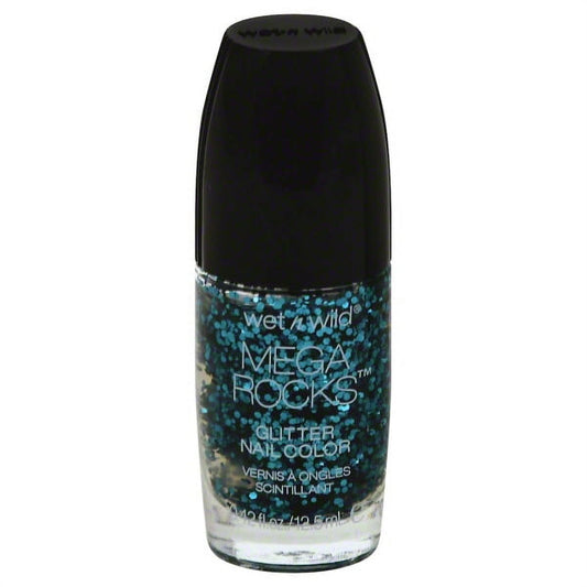 WET N WILD Megarocks Glitter Nail Color - Slap the Bass (DC) - DestGlow