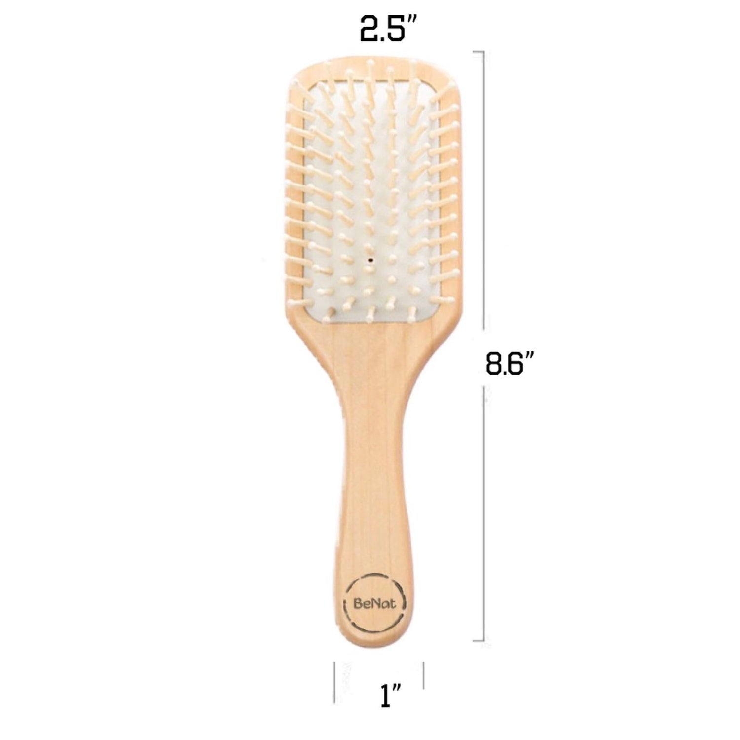 Wooden Detangling Hair Brush by BeNat