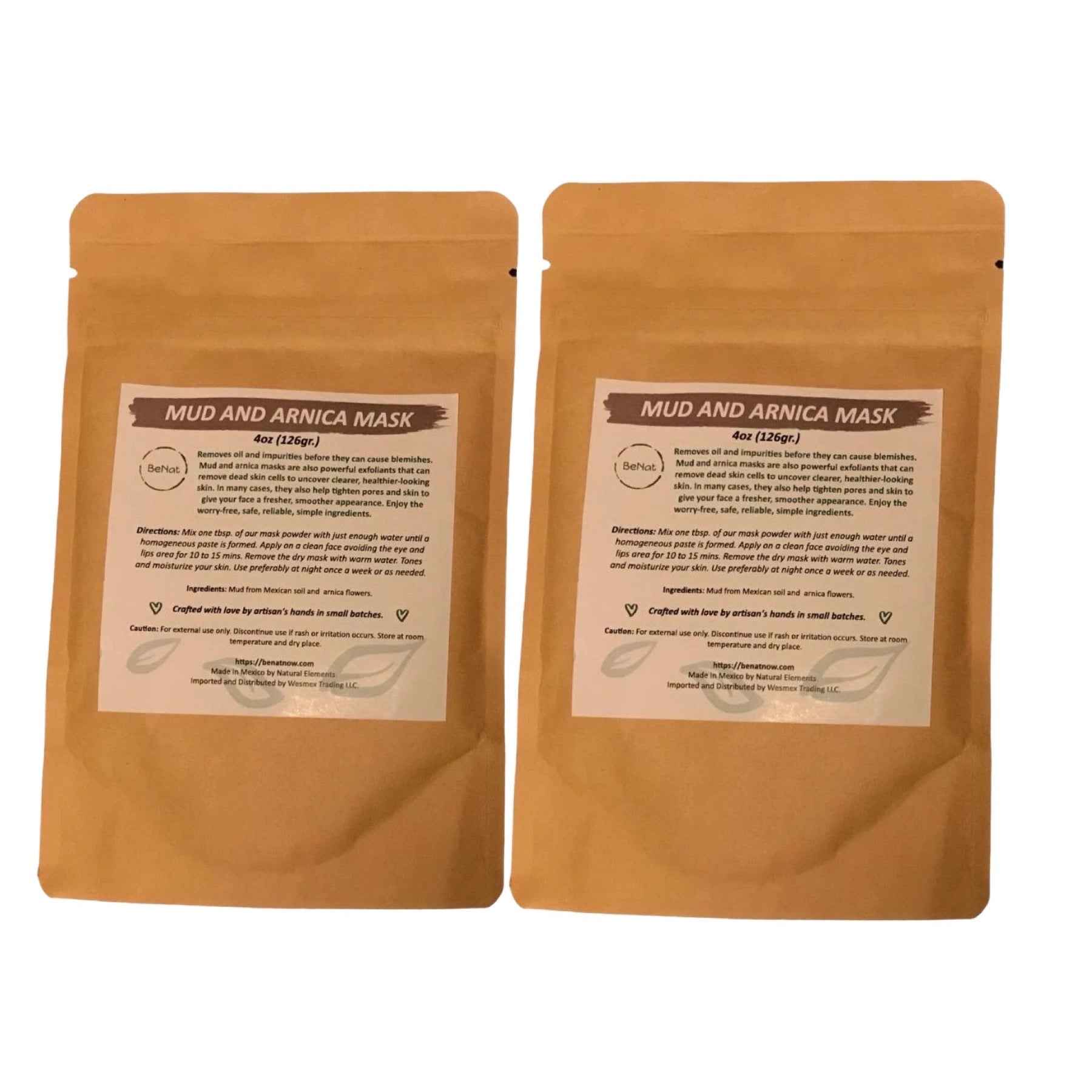 2-pack Mud &amp; Arnica Facial Mask