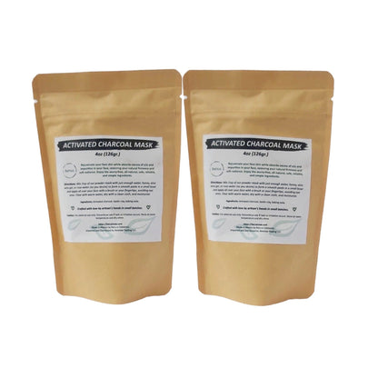 2-pack Activated Charcoal Facial Mask