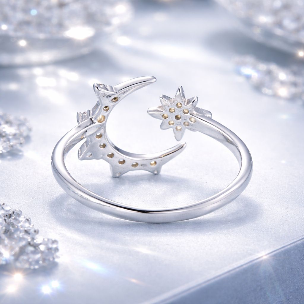 925 Sterling Silver Pavé Setting CZ Ring by Bids.com
