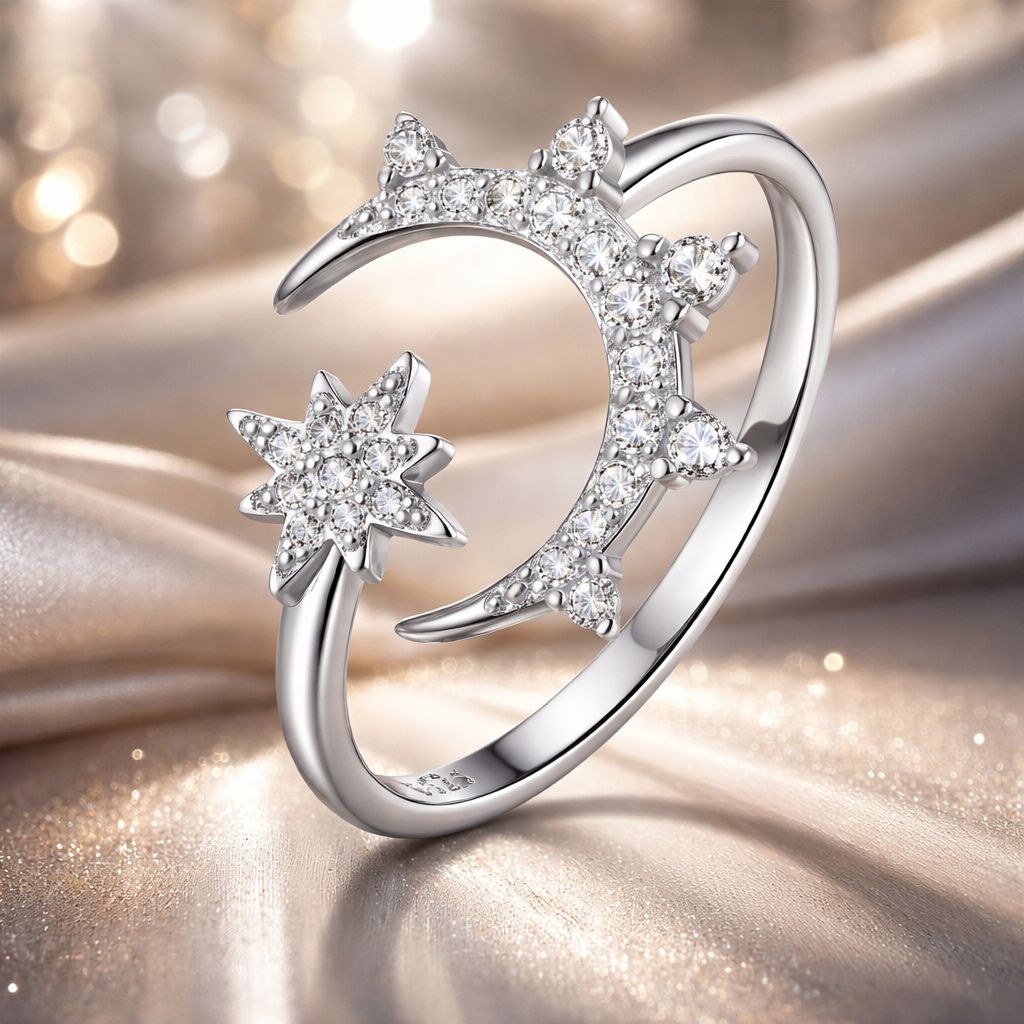 925 Sterling Silver Pavé Setting CZ Ring by Bids.com