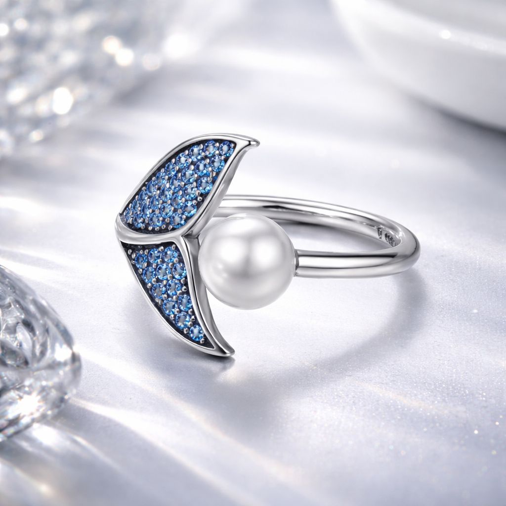 S925 Sterling Silver Ring with Unique Design by Bids.com