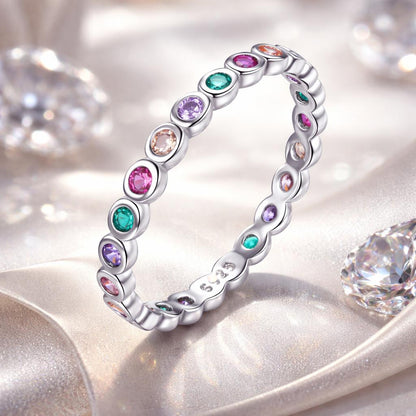 925 Sterling Silver CZ Pavé Setting Ring Size 6.0 for Women by Bids.com