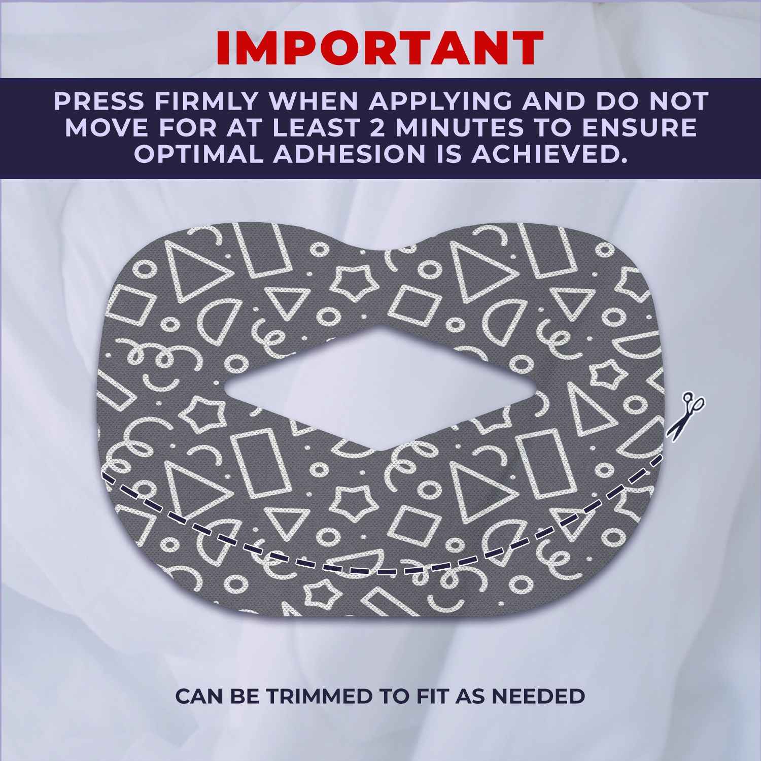 Muzzle® Mouth Tape For Youth (Medium Hold)