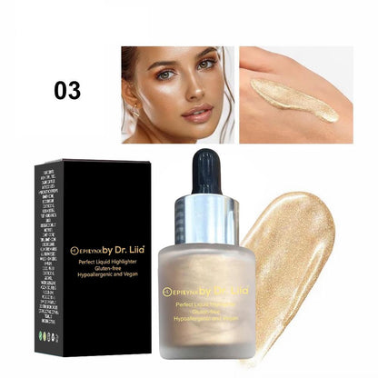 Perfect Liquid Highlighter Drops – Dewy, Luminous Glow (Vegan, Gluten-Free) by EpiLynx