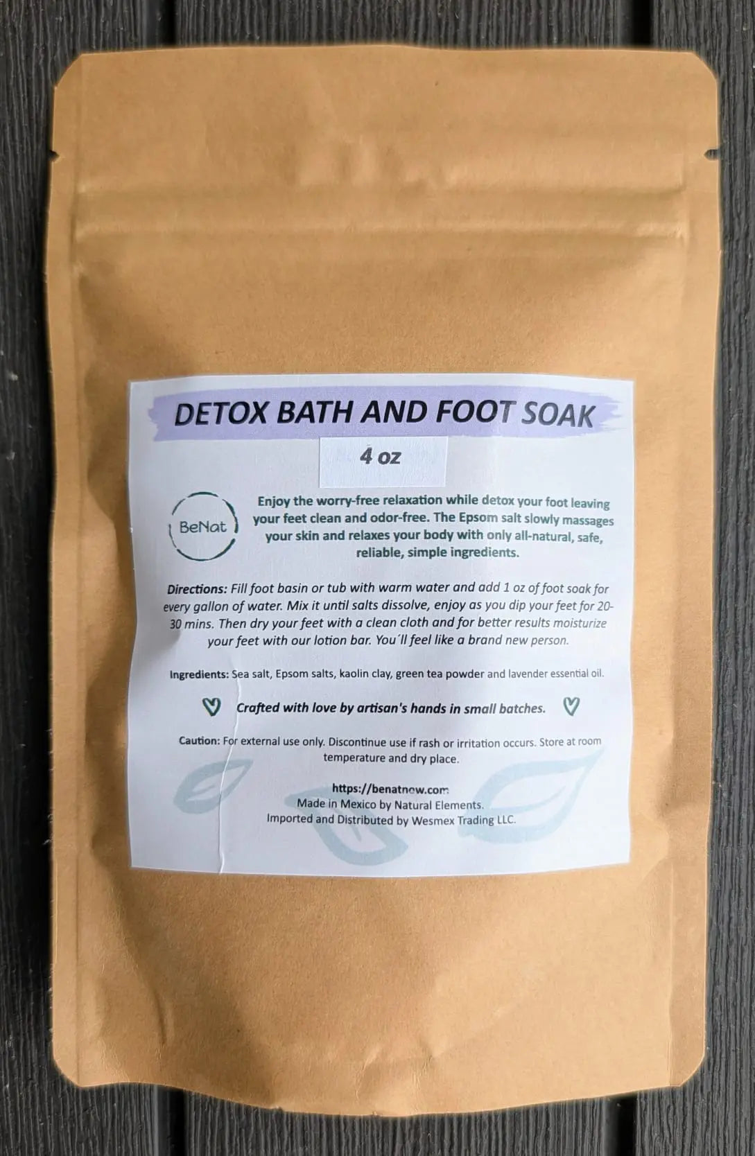 Bath and Foot Soak 