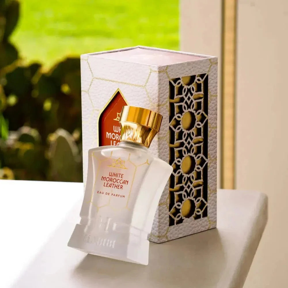 White Moroccan Leather By Habibi For Men 2.5 oz EDP Spray by perfumesandrea