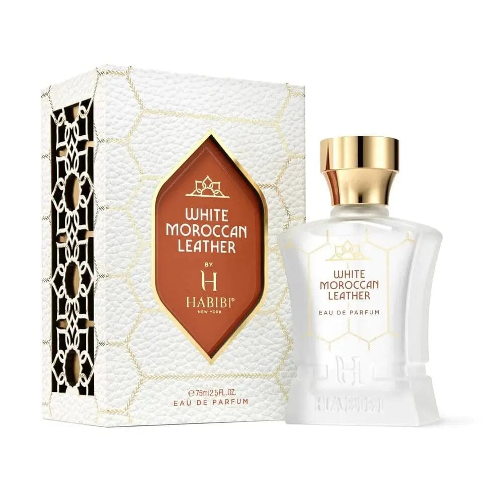 White Moroccan Leather By Habibi For Men 2.5 oz EDP Spray by perfumesandrea