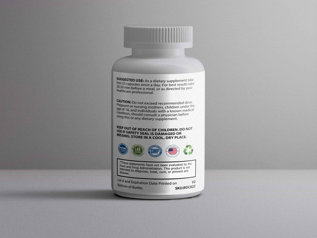 Calmora: Stress Relief Blend - Organic Ashwagandha &amp; Black Pepper