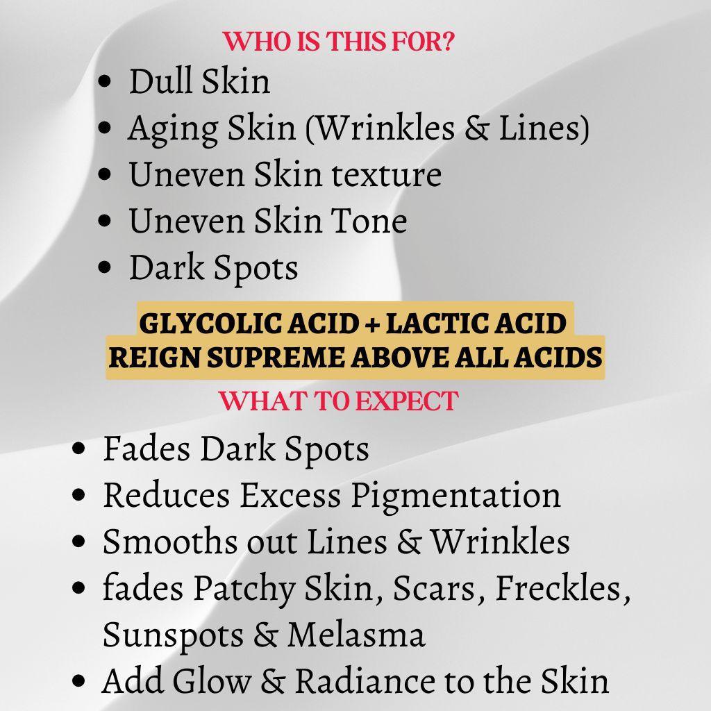 Thick As Thieves Pure Glycolic Acid Lactic Acid Extreme Gel Peel - 30ml by gymsegbë