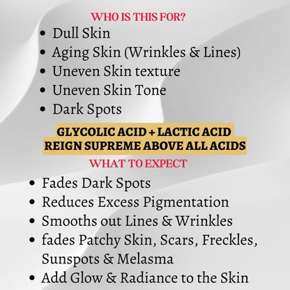 Thick As Thieves Pure Glycolic Acid Lactic Acid Extreme Gel Peel - 30ml by gymsegbë
