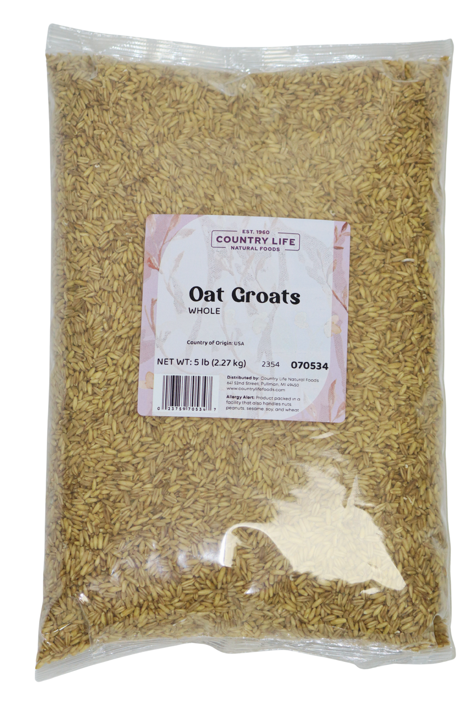 Oat Groats, Whole by Country Life Natural Foods