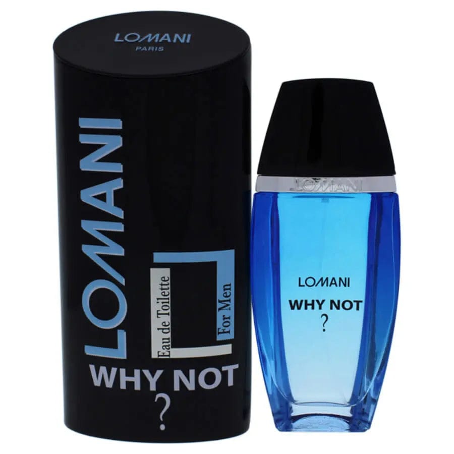 Why Not By Lomani For Men 3.4 oz EDT Spray by perfumesandrea