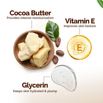 Mamaearth Cocoa Rich Moisturizing Body Lotion with Cocoa Butter &amp; Vitamin E