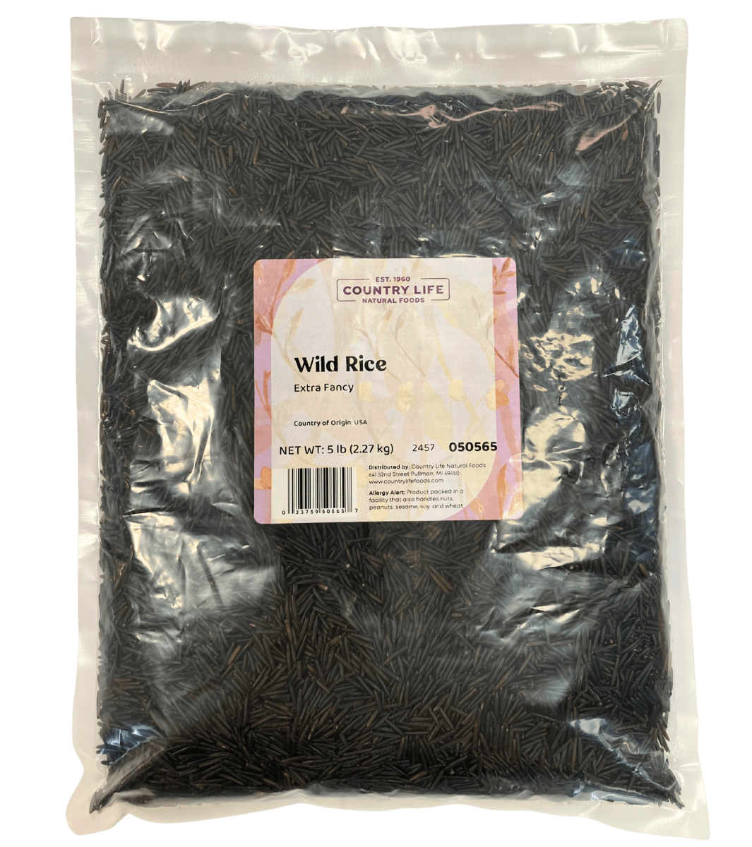 Wild Rice, Extra Fancy by Country Life Natural Foods