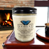 Classic 9oz Jam Jar Crystal Soy Candle - Fireside Cider (Carnelian & Tigers Eye)