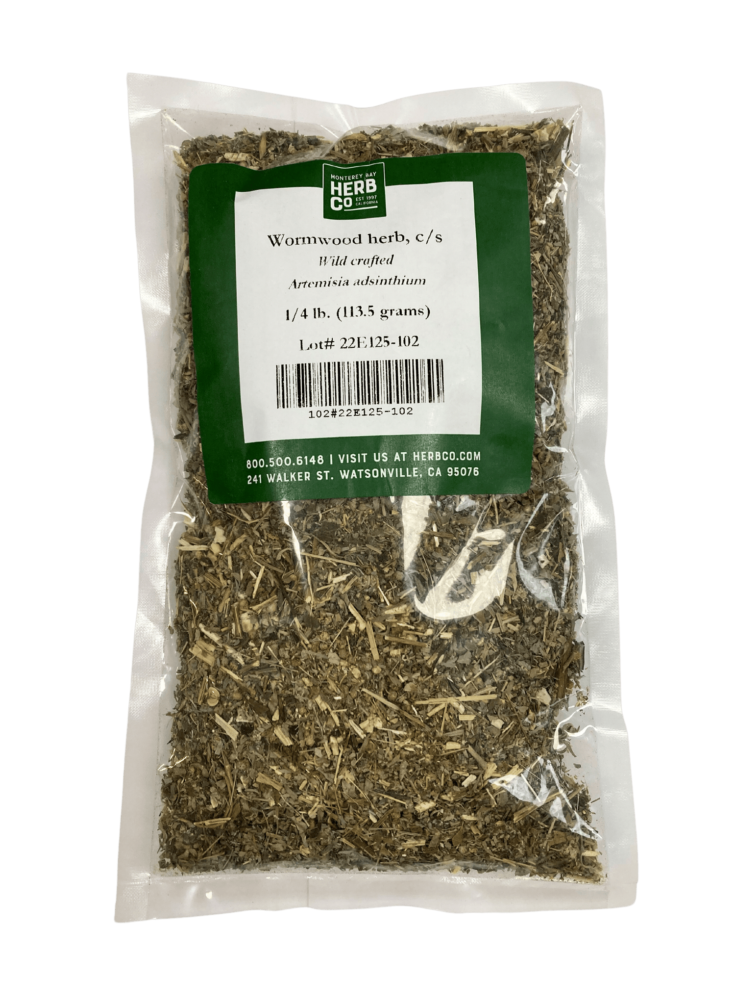 Wormwood Herb, Cut, Sifted by Country Life Natural Foods