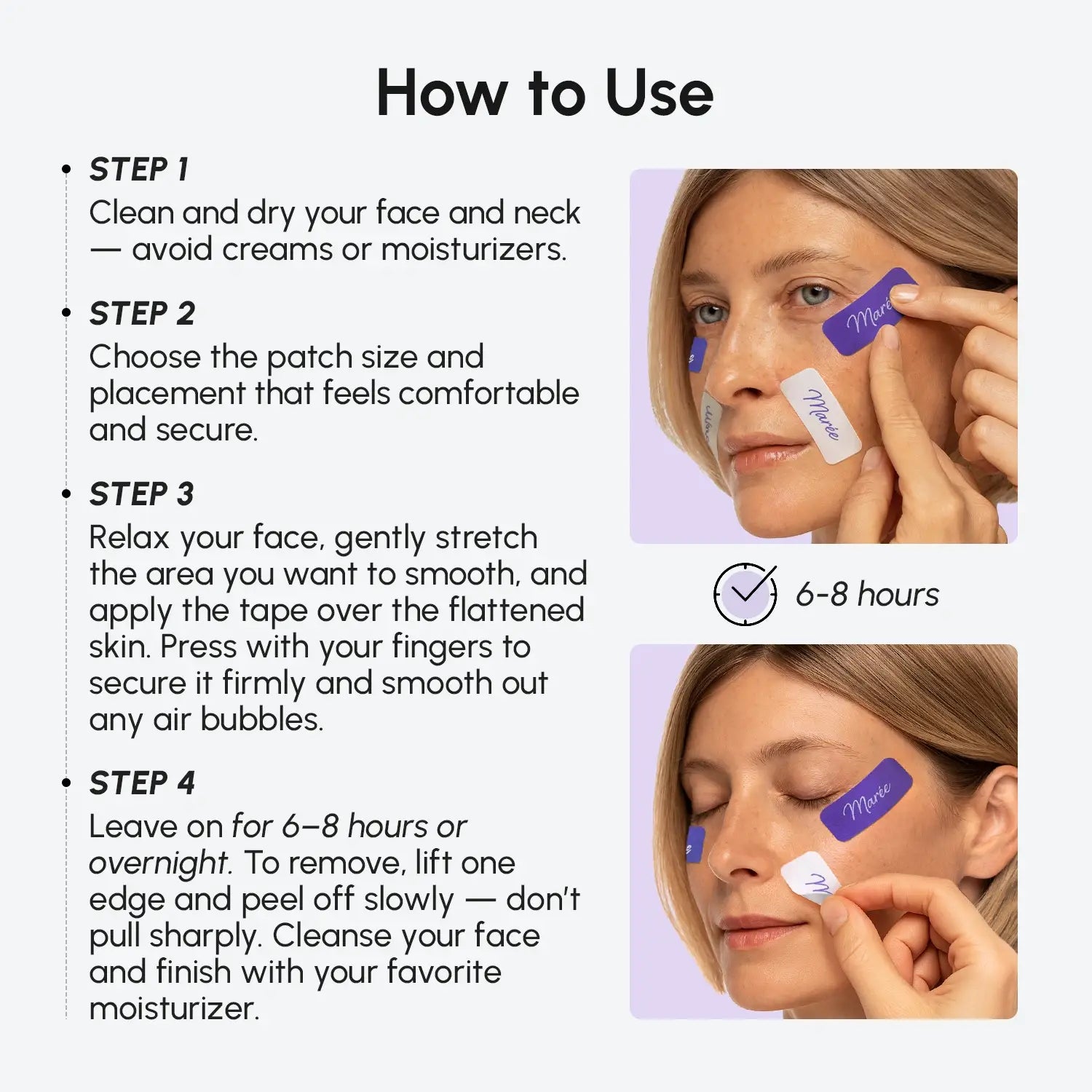 Anti-wrinkle Tape Patches by Maree