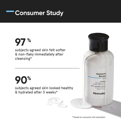 Minimalist Aquaporin Booster 05% Cleanser by Dista
