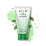 Lakme 9to5 Matte Moist Clay Facewash With Green Tea