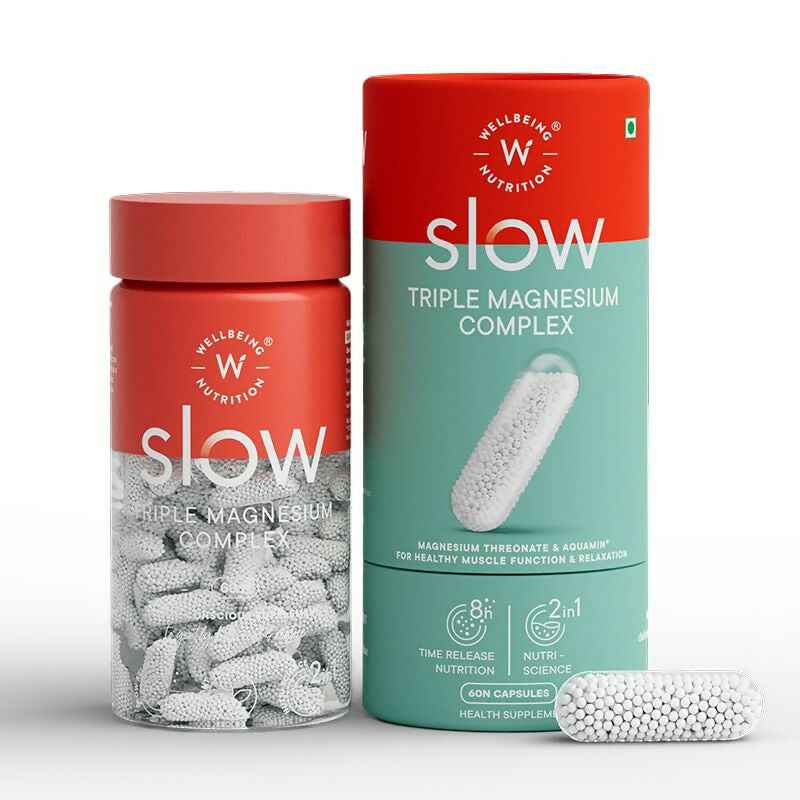 Wellbeing Nutrition Slow Triple Magnesium Complex Capsules