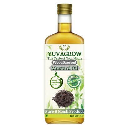 Yuvagrow Wood Pressed Mustard Oil